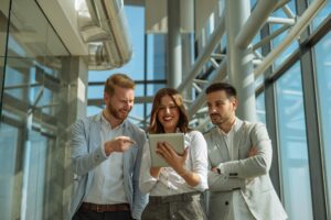Leaders of the business