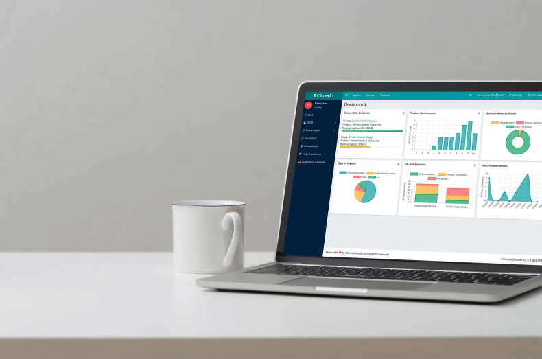 dashboard clinical studies